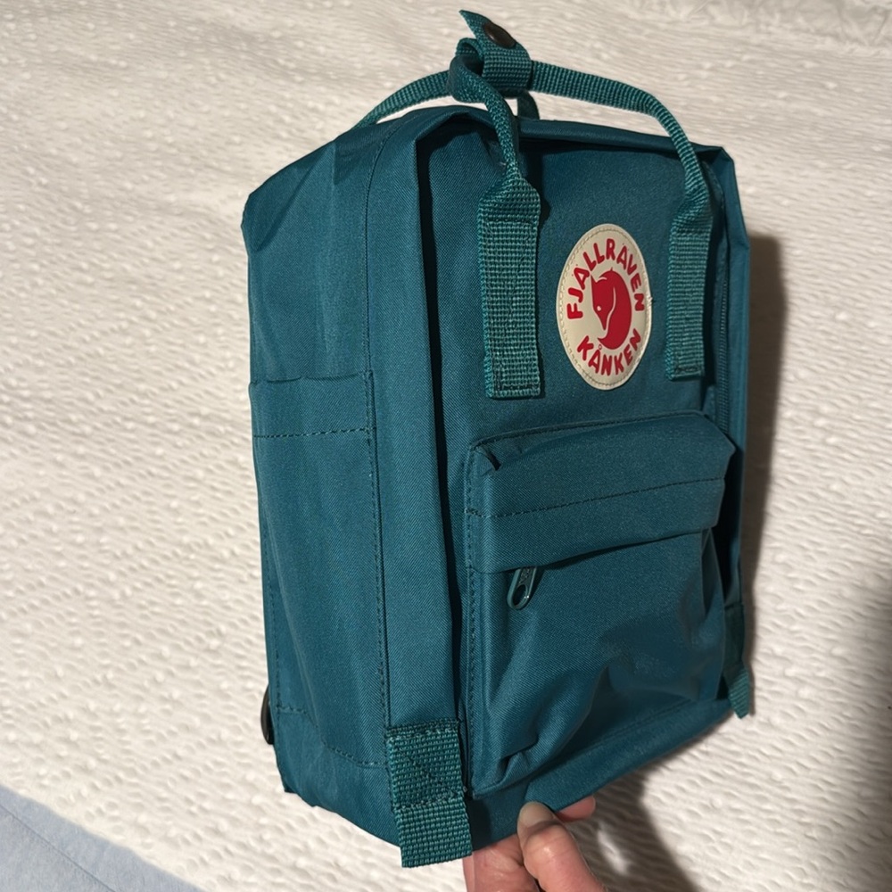 Fjallraven Kanken mini backpack Ocean Green